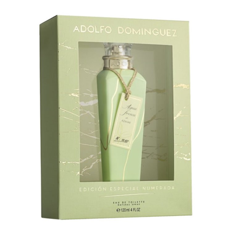 Adolfo Dominguez Agua Fresca Azahar Eau De Toilette Vaporisateur 120 ml