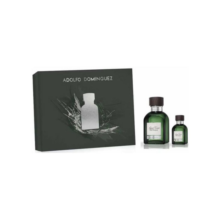 Adolfo Dominguez Agua Fresca Vétiver Eau De Toilette Vaporisateur 120 ml Coffret 2 Parties 2018