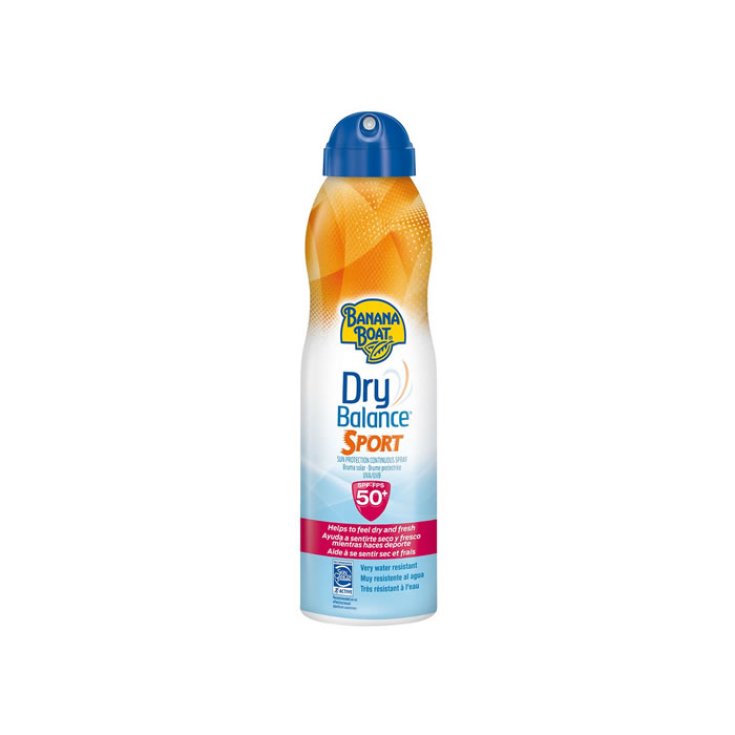 Hawaiian Tropic Dry Balance Sport Protection Solaire Spray Continu Spf50 220 ml