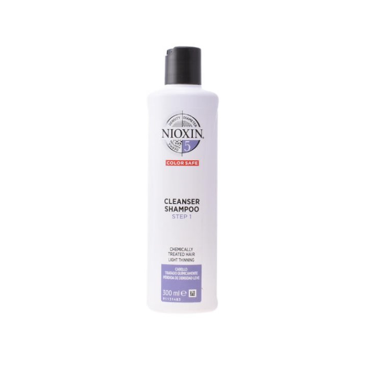 Nioxin System 5 Shampooing Volumateur Cheveux Fins Faibles Cheveux Traités Chimiquement 300 ml Nioxin System 5 Shampooing Volumateur Cheveux Fins Faibles Cheveux Traités Chimiquement 300 ml