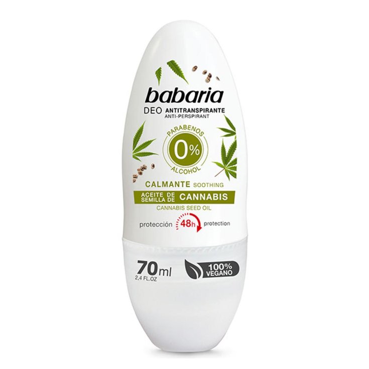 Babaria Shooting Cannabis Seed Oil Déodorant Roll-on 70 ml