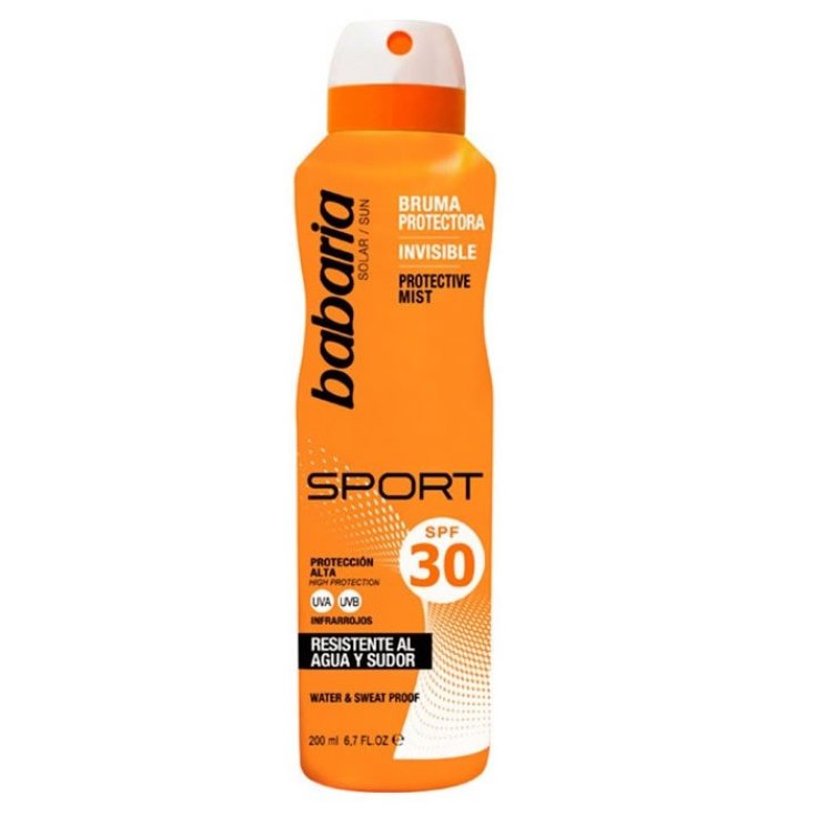 Babaria Sport Brume Protectrice Invisible Spf30 Spray 200 ml