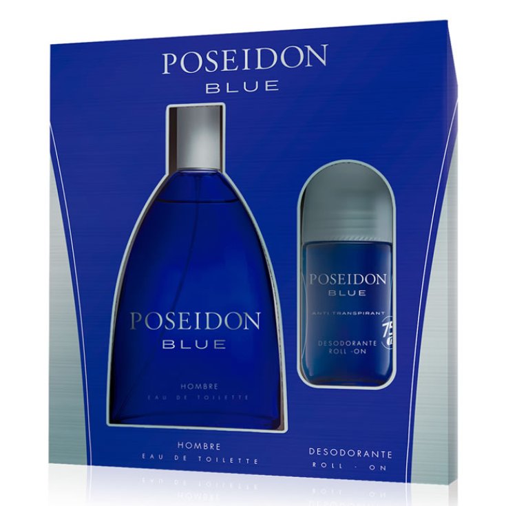 Instituto Español Poseidon Blue Eau De Toilette Vaporisateur 150ml Coffret 2 Parties 2019