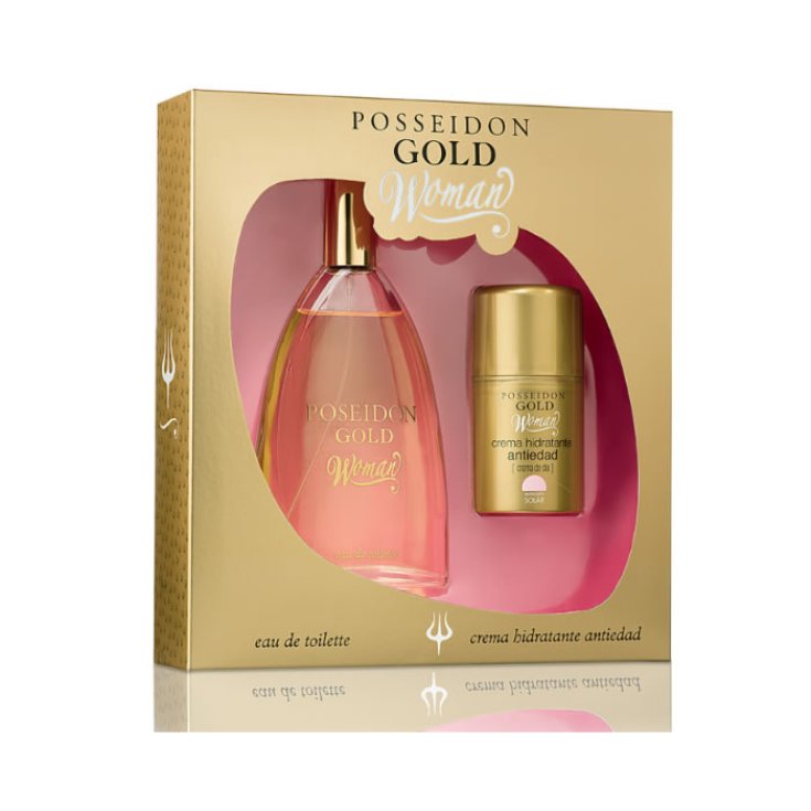 Instituto Español Posseidon Gold Woman Eau De Toilette Vaporisateur 150ml Coffret 2 Parties 2019