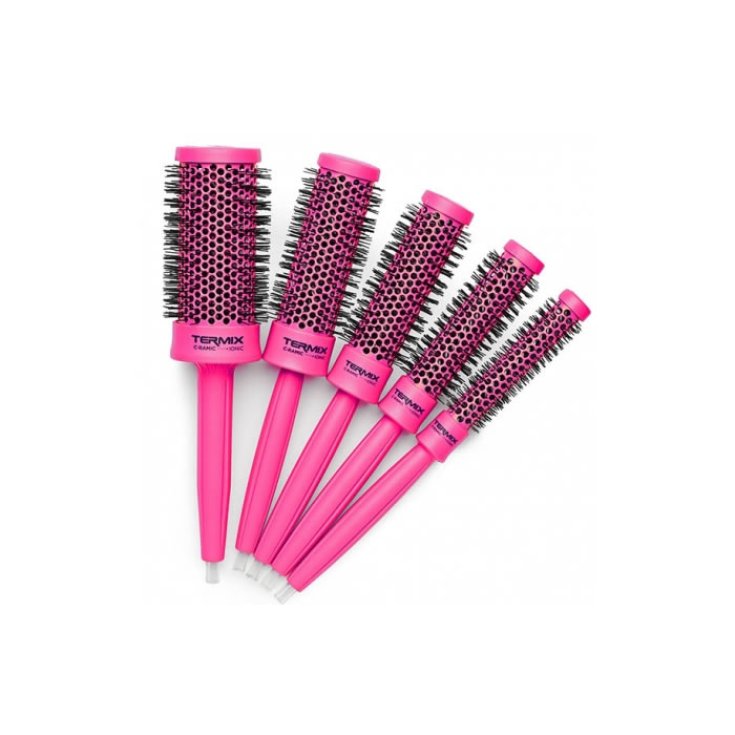 Termix C-Ramic Colors Brush Rose Set 5 Pièces