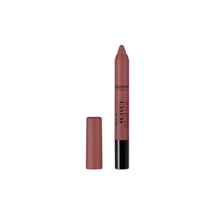 Bourjois Velvet Le Crayon Rouge à Lèvres 08 Less Is Brown