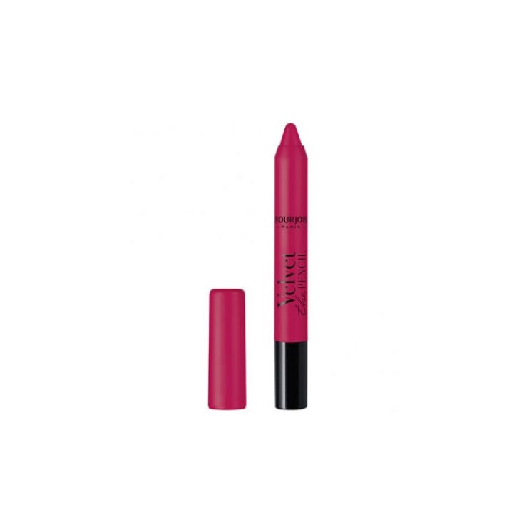 Bourjois Velvet Le Crayon Rouge à Lèvres 13 Framboise Griffée
