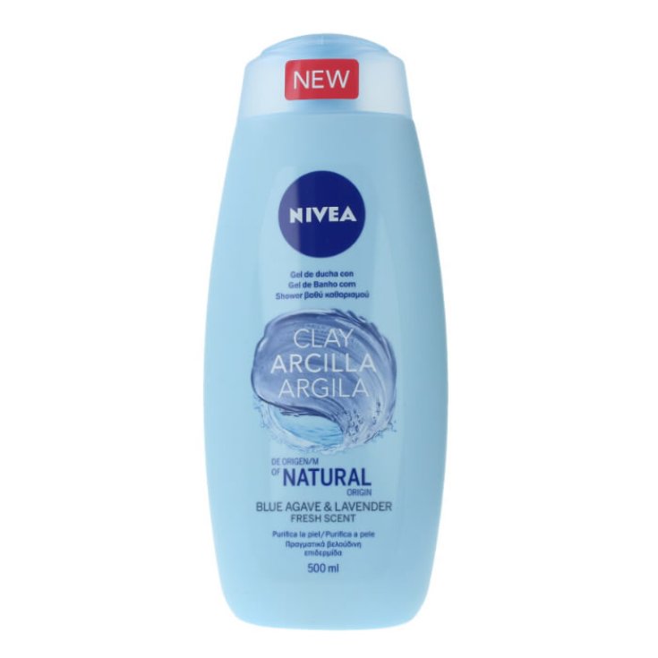 Nivea Arcilla Gel Douche Agave Bleue & Lavande 500ml