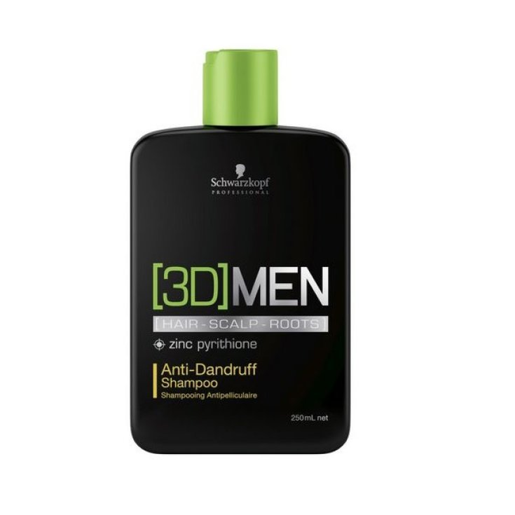 Schwarzkopf Professional 3D Men Shampooing Antipelliculaire 250ml