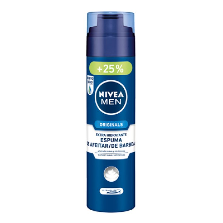 Nivea Men Originals Mousse à Raser Extra Hydratante 250 ml
