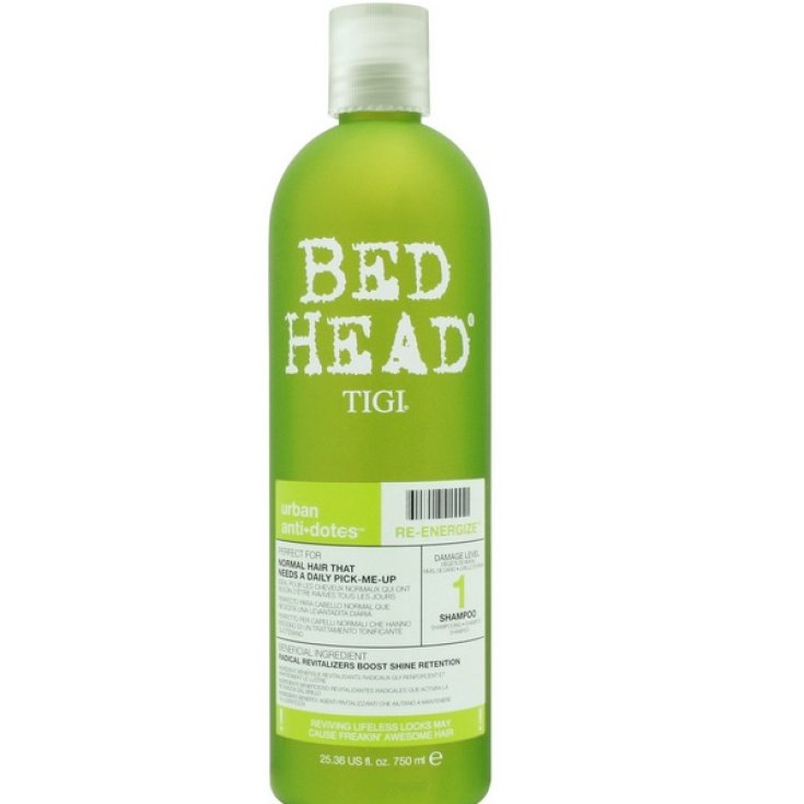 Tigi Re Energize Shampooing 750 ml