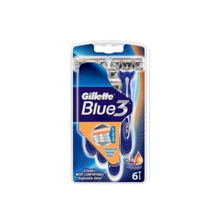 Gillette Blue3 6 Unités