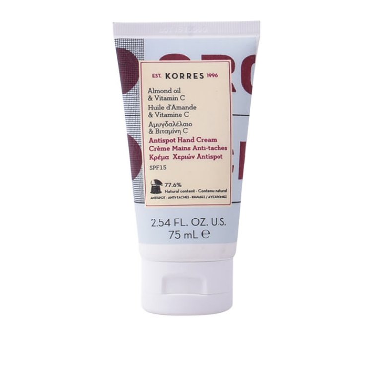 Korres Huile d'Amande & Vitamine C Crème Mains Anti-Taches 75ml
