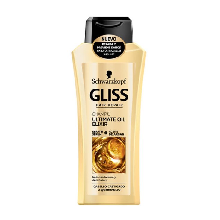 Schwarzkopf Gliss Oil Elixir Shampooing 400ml
