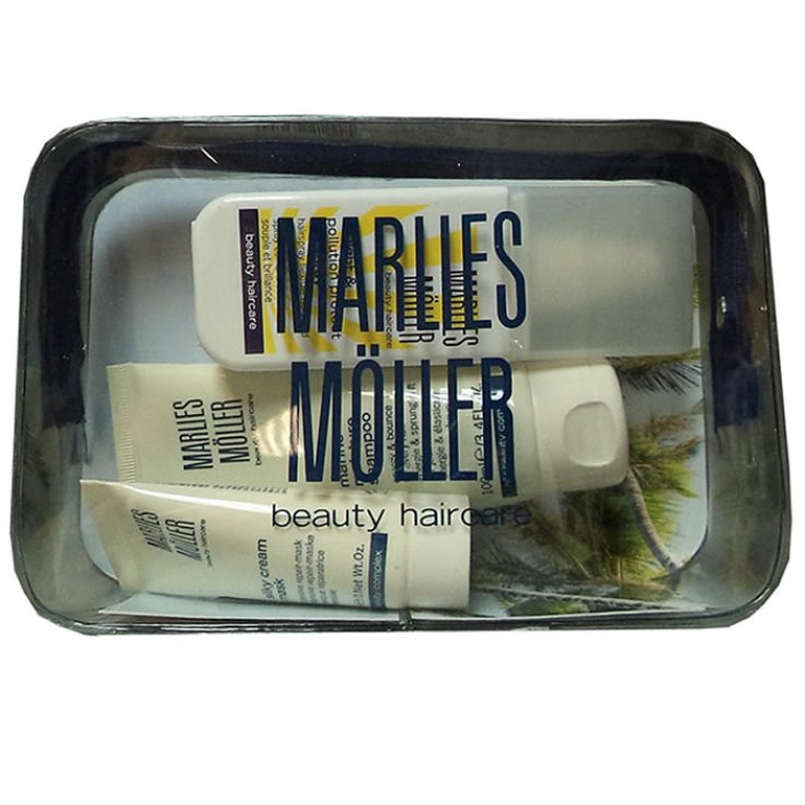 Marlies Moller Spray Uv Lumière & Pollution 125 ml + Gel Douche 100 ml + Masque 30 ml