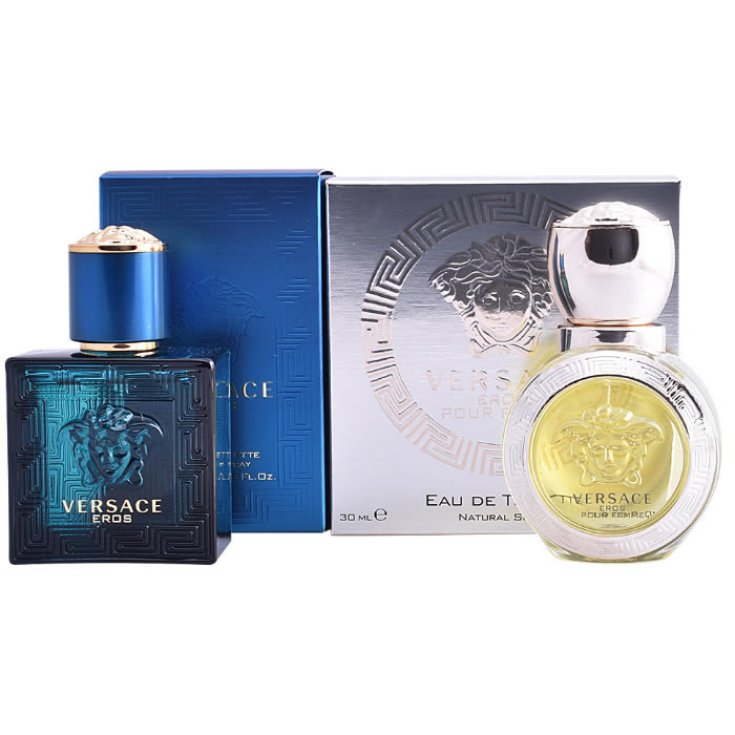 Versace Eros Eau De Toilette Vaporisateur 30ml Coffret 2 Parties 2019