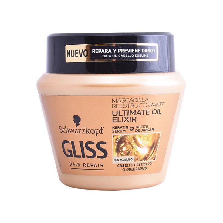 Schwarzkopf Gliss Hair Repair Ultimate Oil Elixir Masque Restructurant 300 ml
