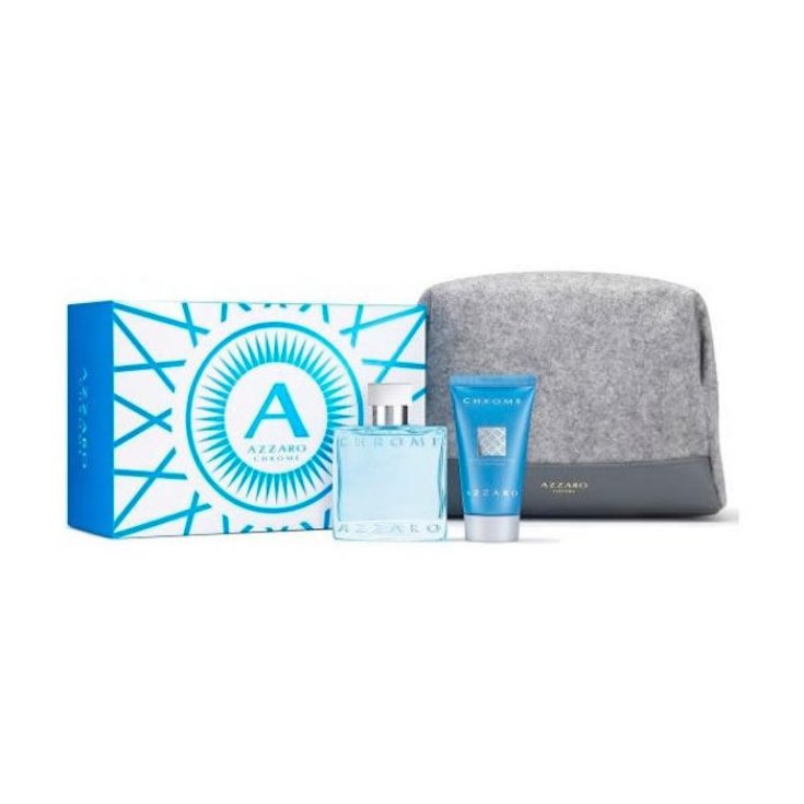 Azzaro Chrome Eau De Toilette Vaporisateur 50 ml Coffret 3 Parties 2019