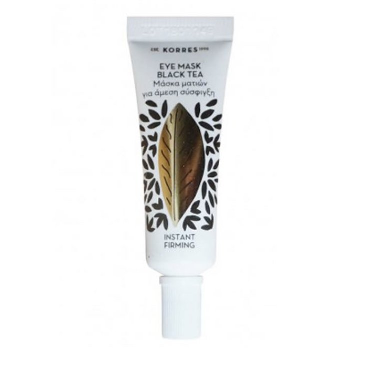 Korres Masque Yeux Thé Noir Raffermissant Instantané 6ml