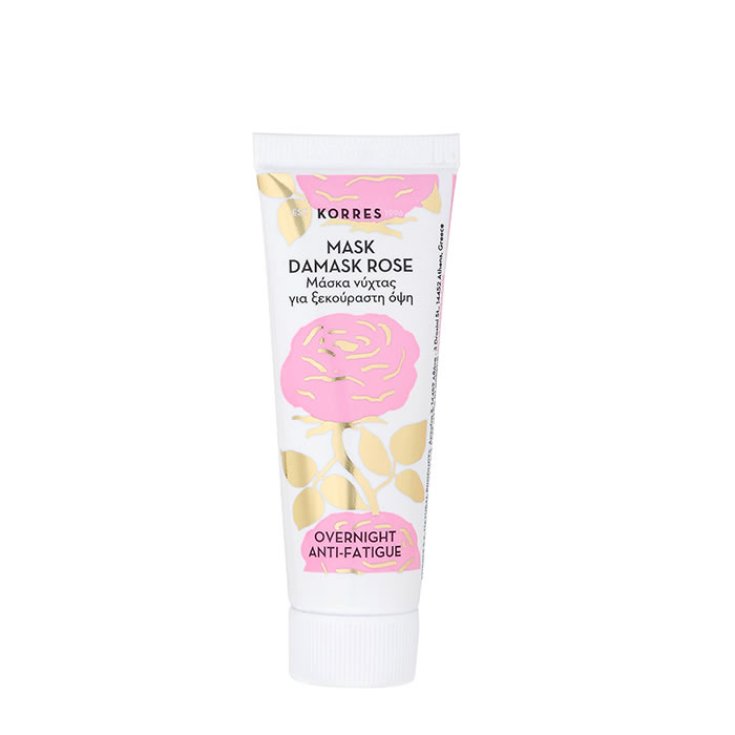 Korres Traitement de nuit pour une peau rafraîchie Rose de Damas 18 ml