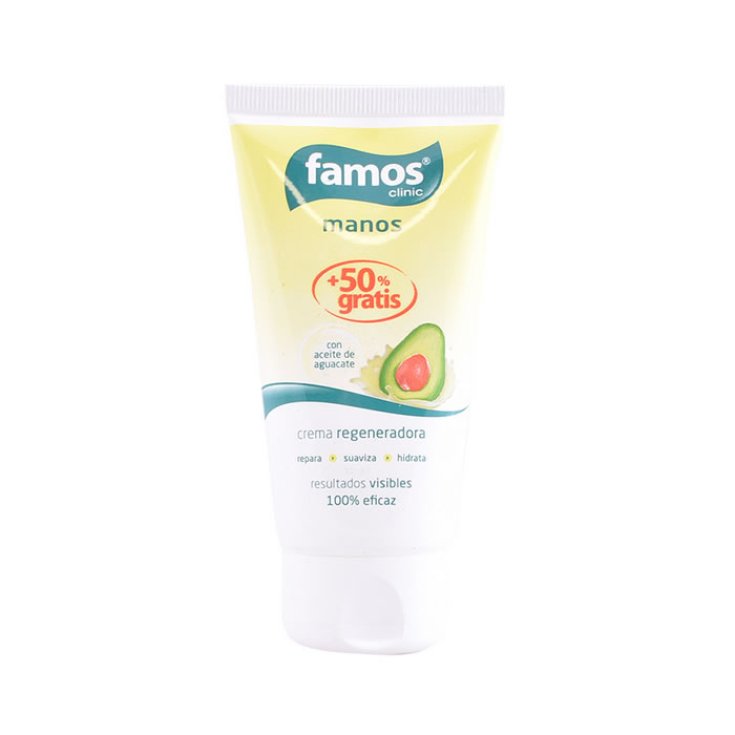 Famos Crème Mains Régénérante Huile d'Avocat 75 ml
