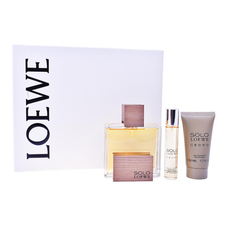Only Loewe Cedro Eau De Toilette Vaporisateur 100 ml Coffret 3 Parties