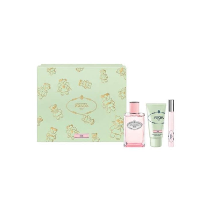 Prada Infusion De Rose Eau De Parfum Vaporisateur 100ml Coffret 3 Pièces 2018