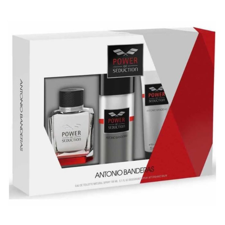 Antonio Banderas Power Seduction Eau De Toilette Vaporisateur 100 ml Coffret 3 Parties 2018