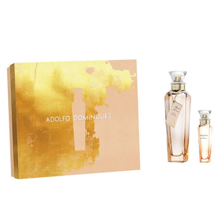 Adolfo Dominguez Agua De Rosas Eau De Toilette Vaporisateur 120ml Coffret 2 Pièces 2018