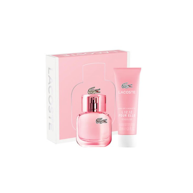 Lacoste L 12.12 Sparkling Eau De Toilette Vaporisateur 90 ml Coffret 2 Parties 2018