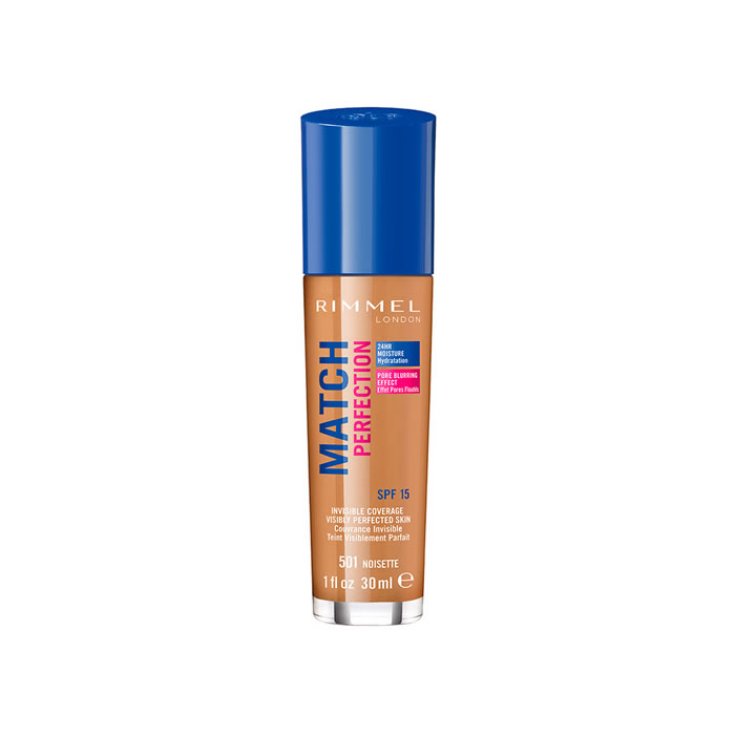 Rimmel London Match Perfection Fond de Teint Spf15 501 Noisette 30ml