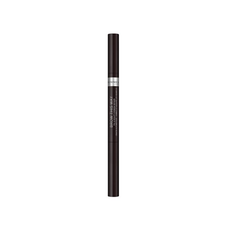 Rimmel London Brow This Way Fill And Sculp Eyebrow Definer 004 Soft Black 0,25 g
