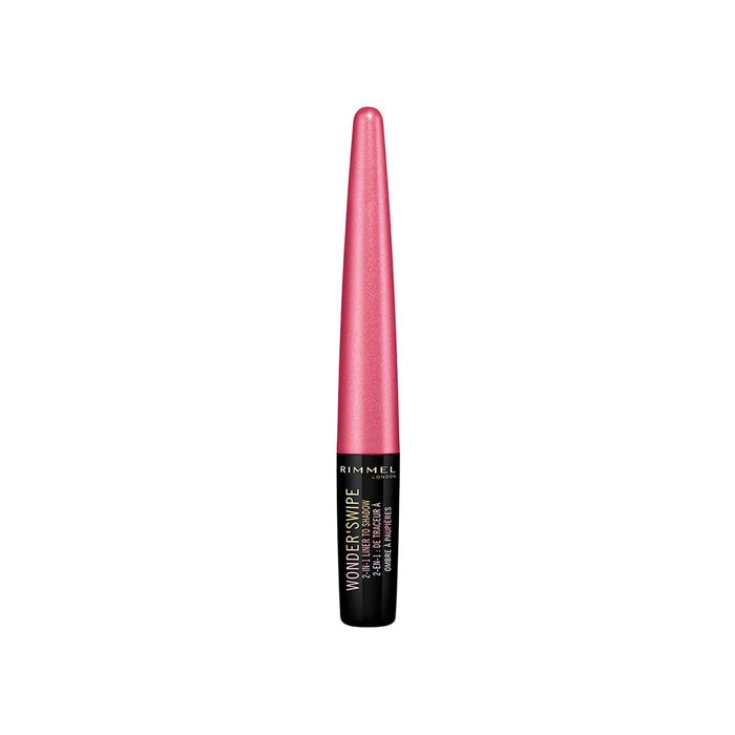 Rimmel London Wonder Swipe Eyeliner Pailleté 2 En 1 Pour Fard À Paupières 009 Mega Hottie 1.7ml