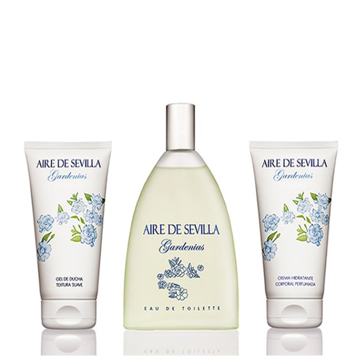 Aire De Sevilla Gardenia Eau De Toilette Vaporisateur 150 ml Coffret 3 Parties 2018