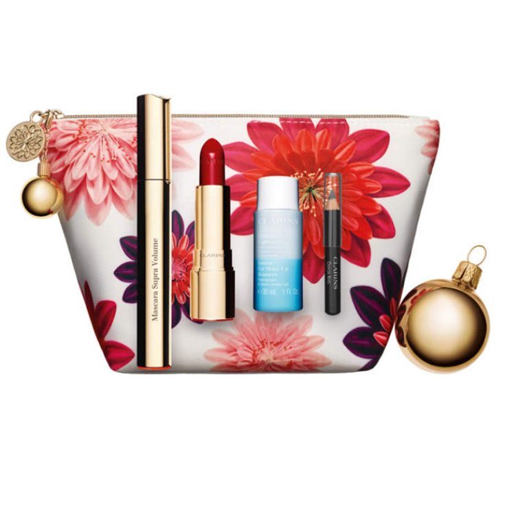 Clarins Mascara Supra Volume Noir Coffret 5 Pièces 2018