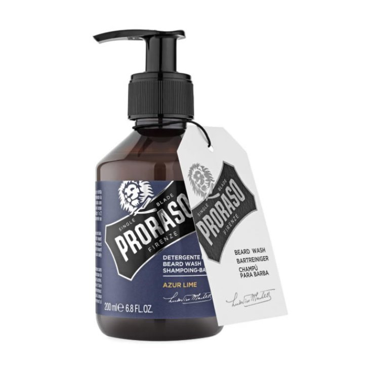 Proraso Barbe Nettoyant Azur Citron Vert 200ml