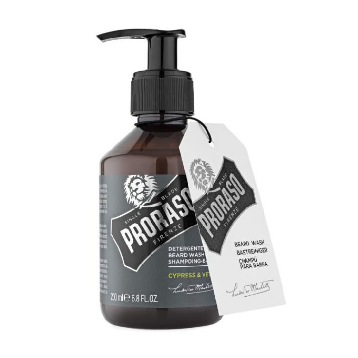 Proraso Cypress Vetyver Nettoyant pour barbe 200 ml