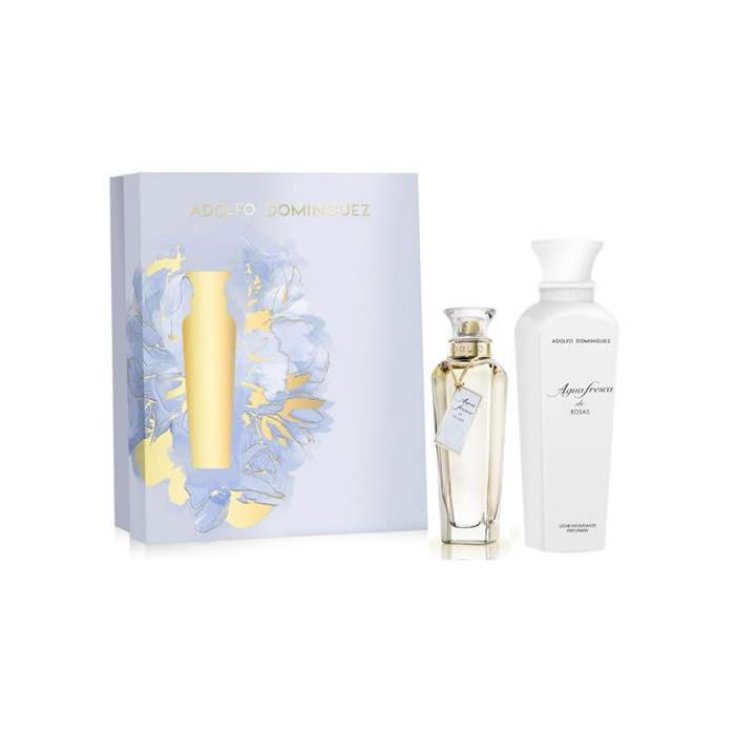 Adolfo Dominguez Agua Fresca Rosas Eau De Toilette Vaporisateur 120 ml Coffret 2 Parties 2018