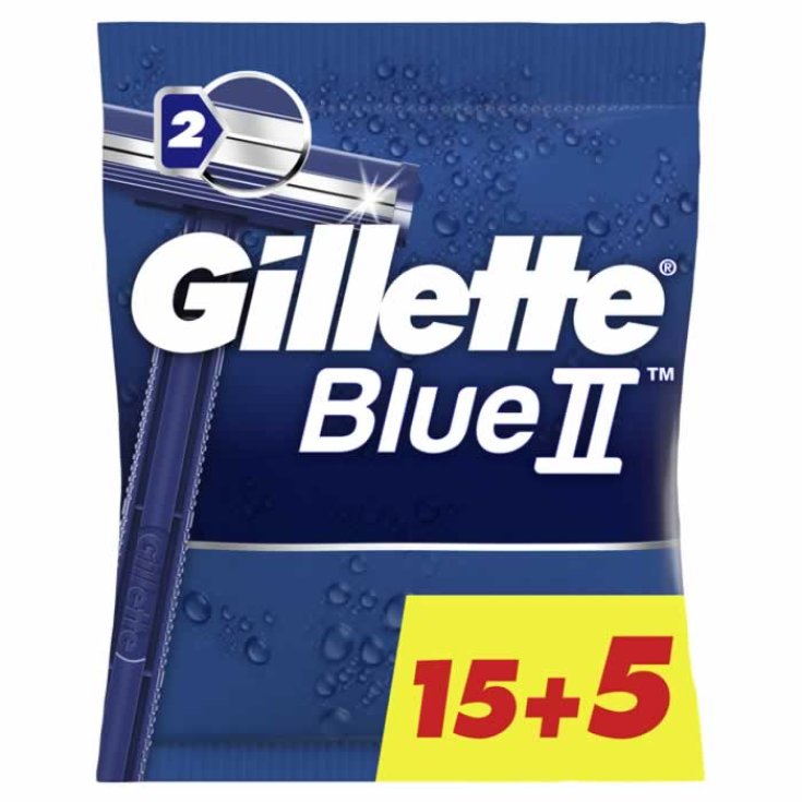 Gillette Blue II 15 + 5 Unités
