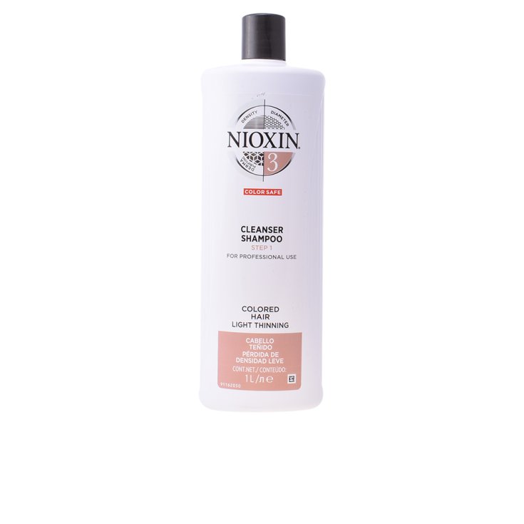 Nioxin System 3 Shampooing Volumateur Cheveux Fins Faibles 1000 ml