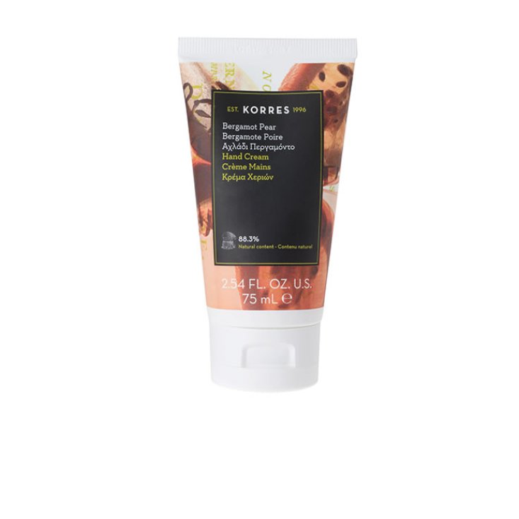 Korres Crème Mains Poire Bergamote 75ml