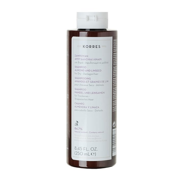 Korres Shampooing Amande & Linsed 250ml