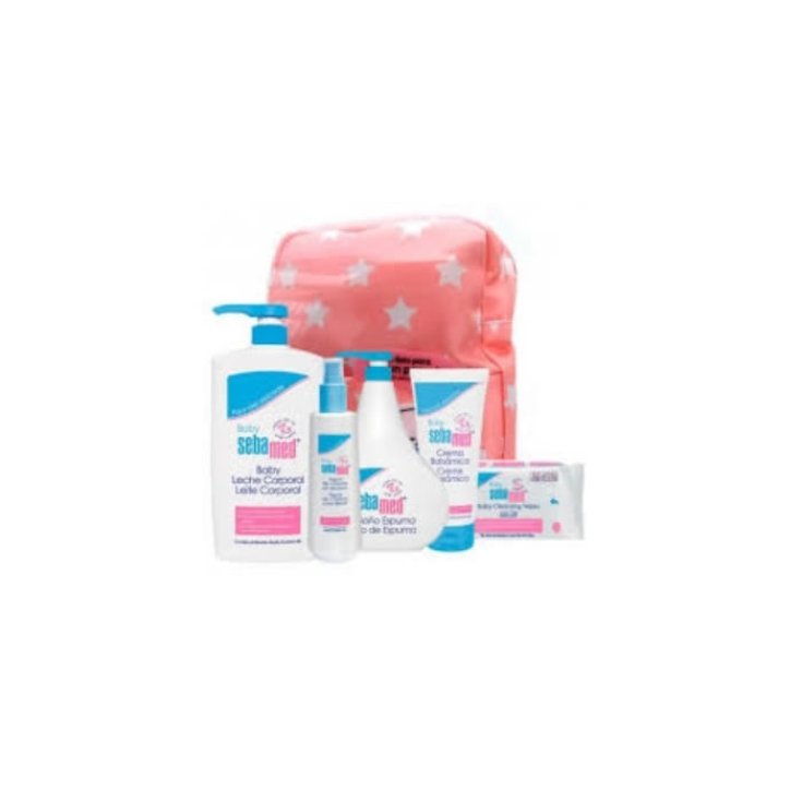 Sebamed Baby Pink Mousse Bain Gel 500 ml Coffret 6 Pièces