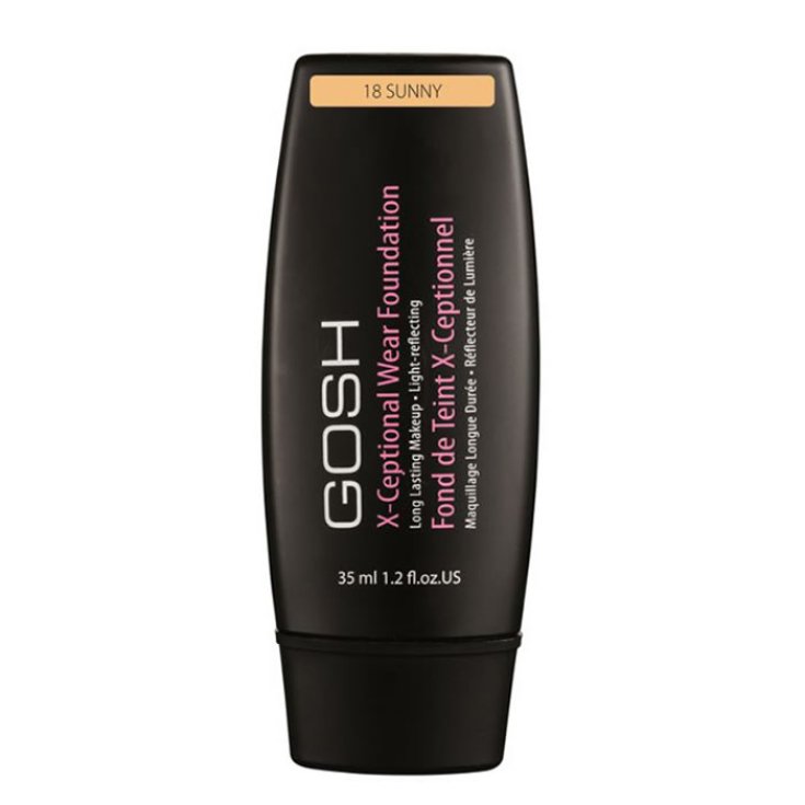 Gosh X-Ceptional Wear Fond de Teint Maquillage Longue Durée 18 Sunny 35ml
