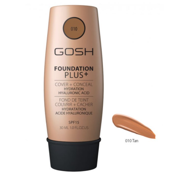 Gosh Fond de Teint Plus + Cover & Conceal Spf15 010 Tan 30ml