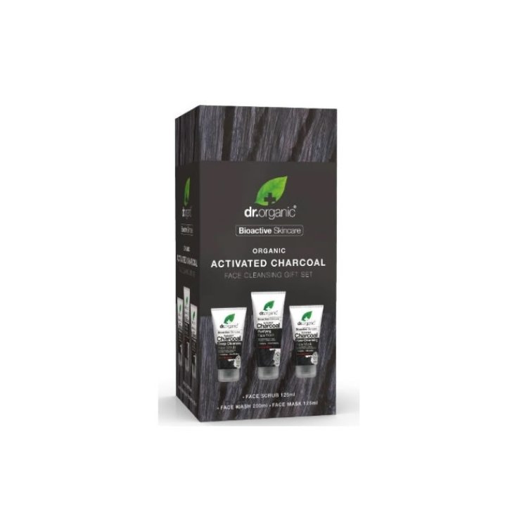 Dr Organic Coffret Nettoyant Visage au Charbon Actif 2020
