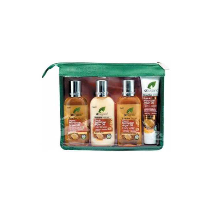 Dr Organic Ensemble de voyage à l'huile d'argan marocaine 2020