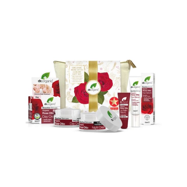 Dr. Organic Coffret cadeau de luxe Rose Otto 2020