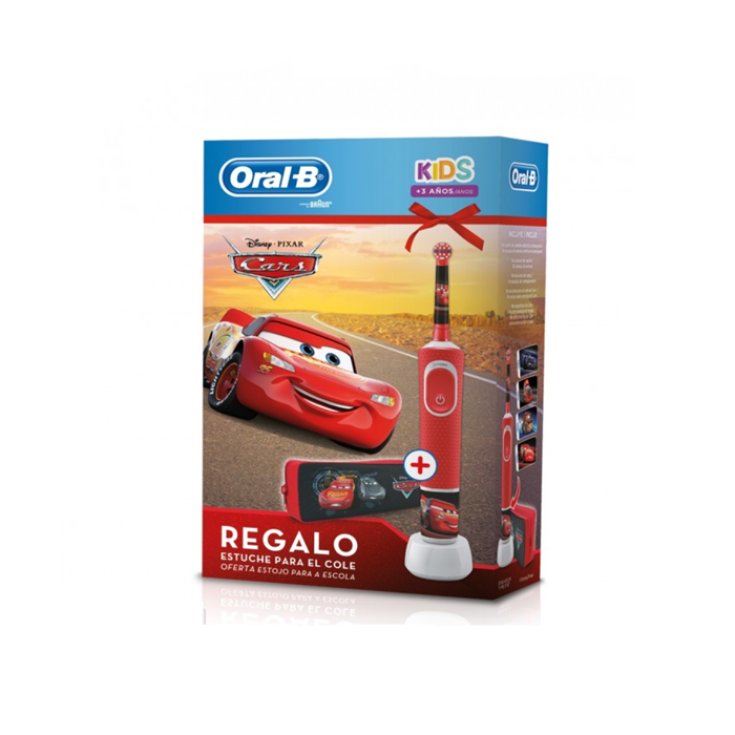 Oral-B Cars Pack Brosse à Dents Electrique + Coffret Cadeau