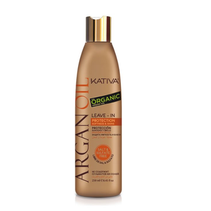 Kativa Argan Oil Crème Peignante Sans Rinçage Protection Douceur & Brillance 250 ml